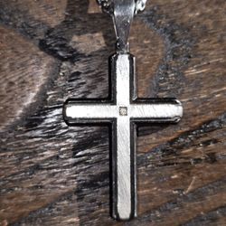 Diamond Cross Necklace