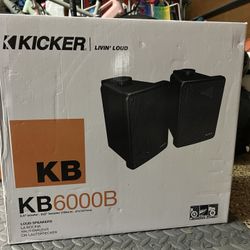 Kicker KB6000B Speaker 