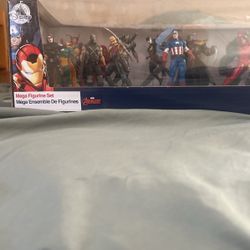 Disney Store Exclusive Avengers Figurine Set