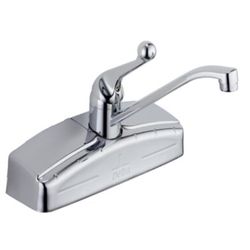 Delta Classic Chrome Single Handle Low-arc Kitchen Faucet Model 200