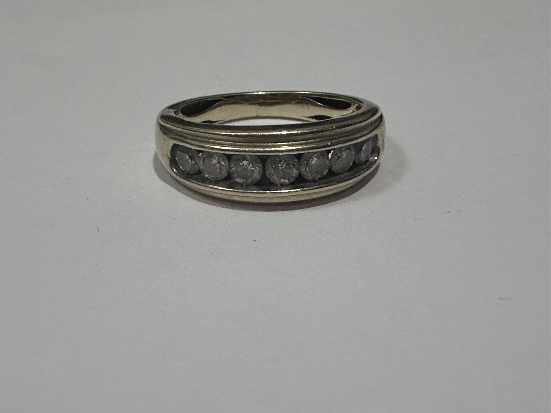 Gold Ring, Gold Wedding Ring, Diamond Wedding Ring