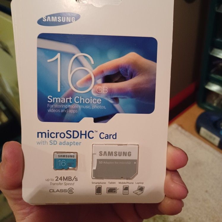 Samsung SD Cards, 16gb