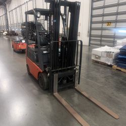 Forklift Toyota Model Number 7FGCU15