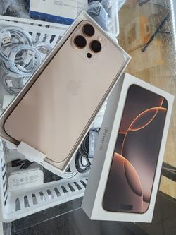 Apple iphone 16 pro max ( unlocked)