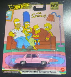 Hot Wheels The Simpsons Family Car Pop Culture