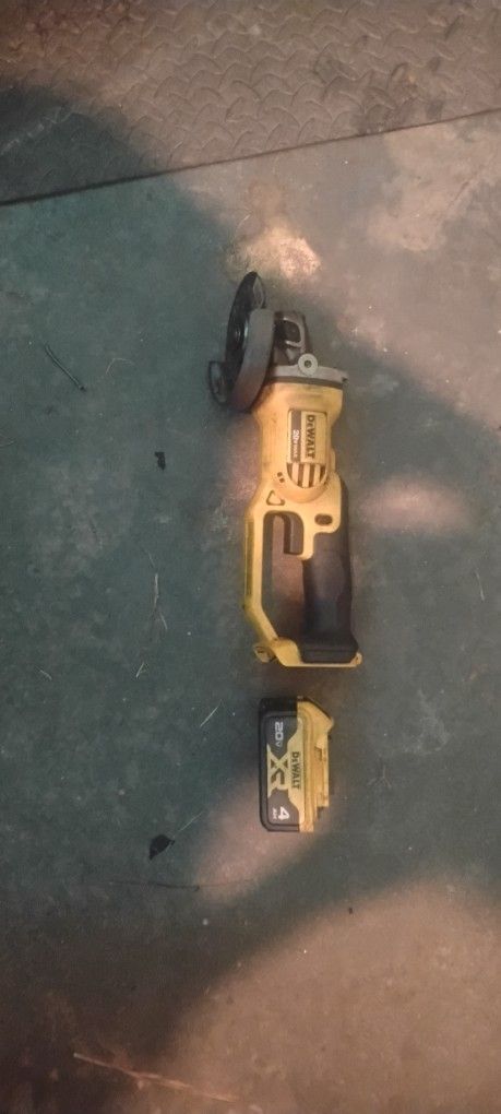 DeWalt 20v Angle Grinder With Or Without Battery