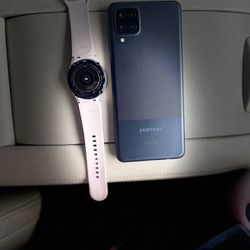 Samsung Galaxy A12 Phone & Watch4