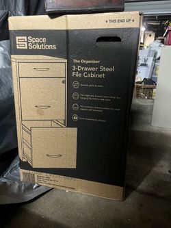 3 Drawer Steel Filing Cabinet 