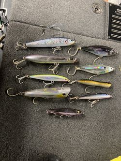 Shimano Poppers, Nomad Madscads 