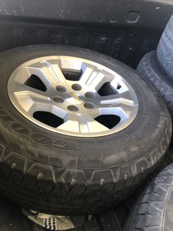 Rines para Silverado 265/65/R18