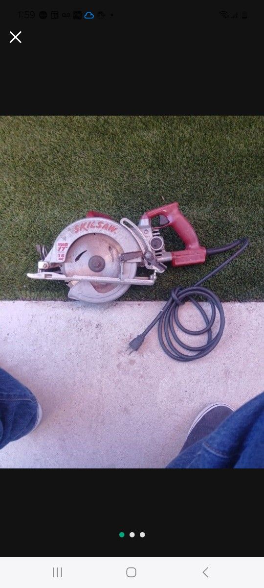 SKILLSAW PERFECT CONDITION FOR SALE 90.00