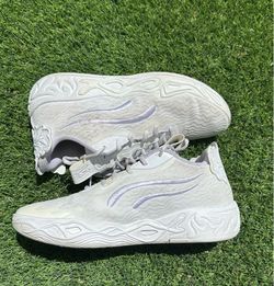 Puma LaMelo Ball MB.04 Lo Ice White Mens size 9