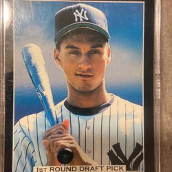 NY Derek Jeter Rookie Card