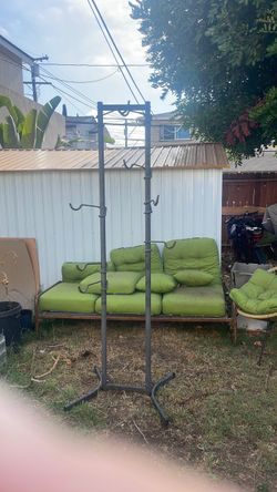 Standing bike rack