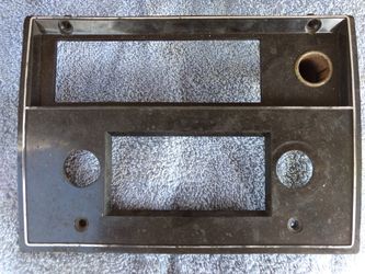 78 - 81 El Camino Monte Carlo Malibu black radio bezel