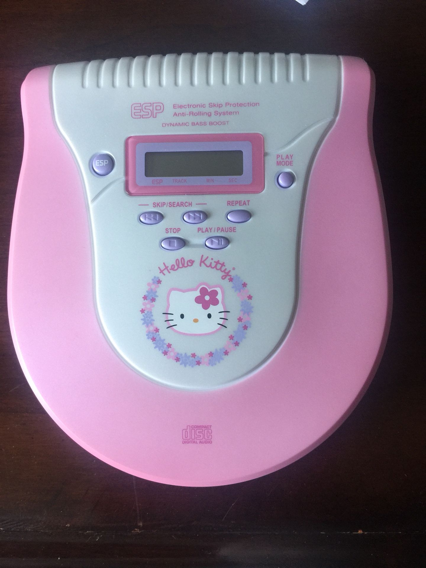 Hello Kitty Portable CD Player - No headphones