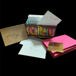 Papyrus Stationary Set and Blank “Thank You” Cards