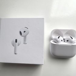 Air Pod Generation 4 with Active Noise Cancellation