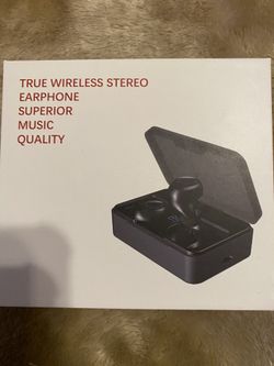 True Wireless Earbuds 5.0 Bluetooth Headphones in-Ear Stereo Wireless Earphones