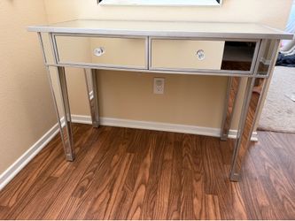 Mirror vanity/desk