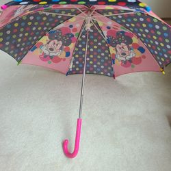 Disney Minnie Umbrella Automatic Child Pink Diameter 

