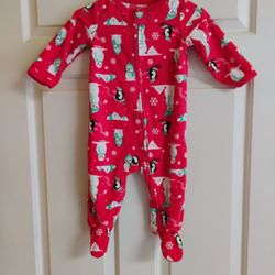 6 Months Fleece Onesie • by Carter's 