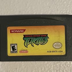Nintendo GBA TMNT Ninja Turtles 