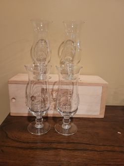 Princess House Footed Desert Glasses
