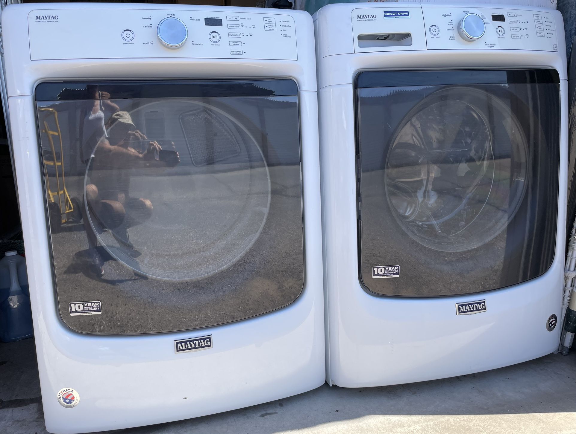 Maytag washer & dryer set