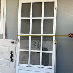 Wood Screen Door - Used