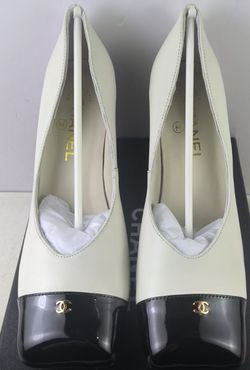 White Channel Shoes