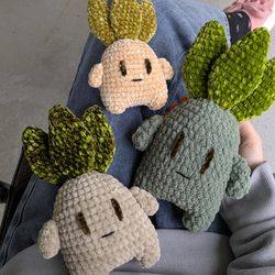 Handmade mandrake or mandragora plushies