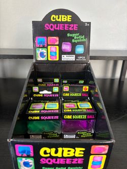 Sealed Cube Squeeze toys