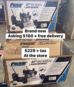 21” lawn mower brand new
