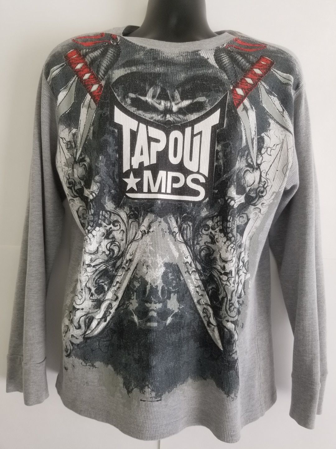 Tapout Thermal Men Large Longsleeve Gray