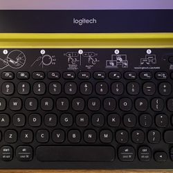 Bluetooth Multi-Device Keyboard K480 - Switch typing between your computer, phone, and tablet