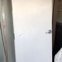 metal door