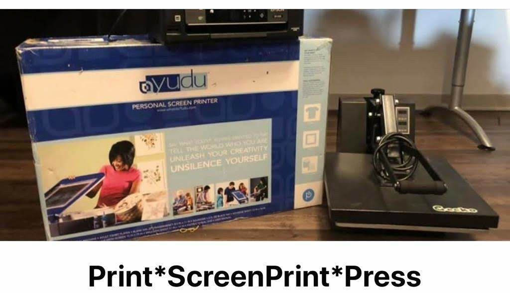 Tshirt press and printer