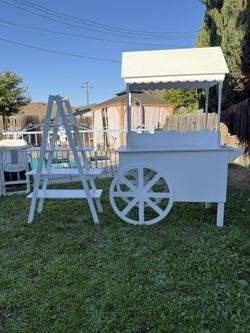 Candy Cart And Ladder 