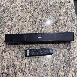 Bose Solo 5 TV Soundbar + Remote - 21.5”W x 3”D x 2.5”H