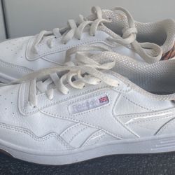 Reebok Club MEMT Bold Women's Shoes Size 5 WHITE Animal Print  G58635 no tags