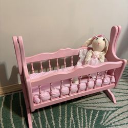 Antique Doll Bed