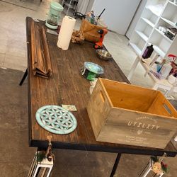 FREE LARGE WOOD TABLE