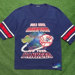 Vintage New York Yankees 1996 MLB Champions Shirt Large Preowned