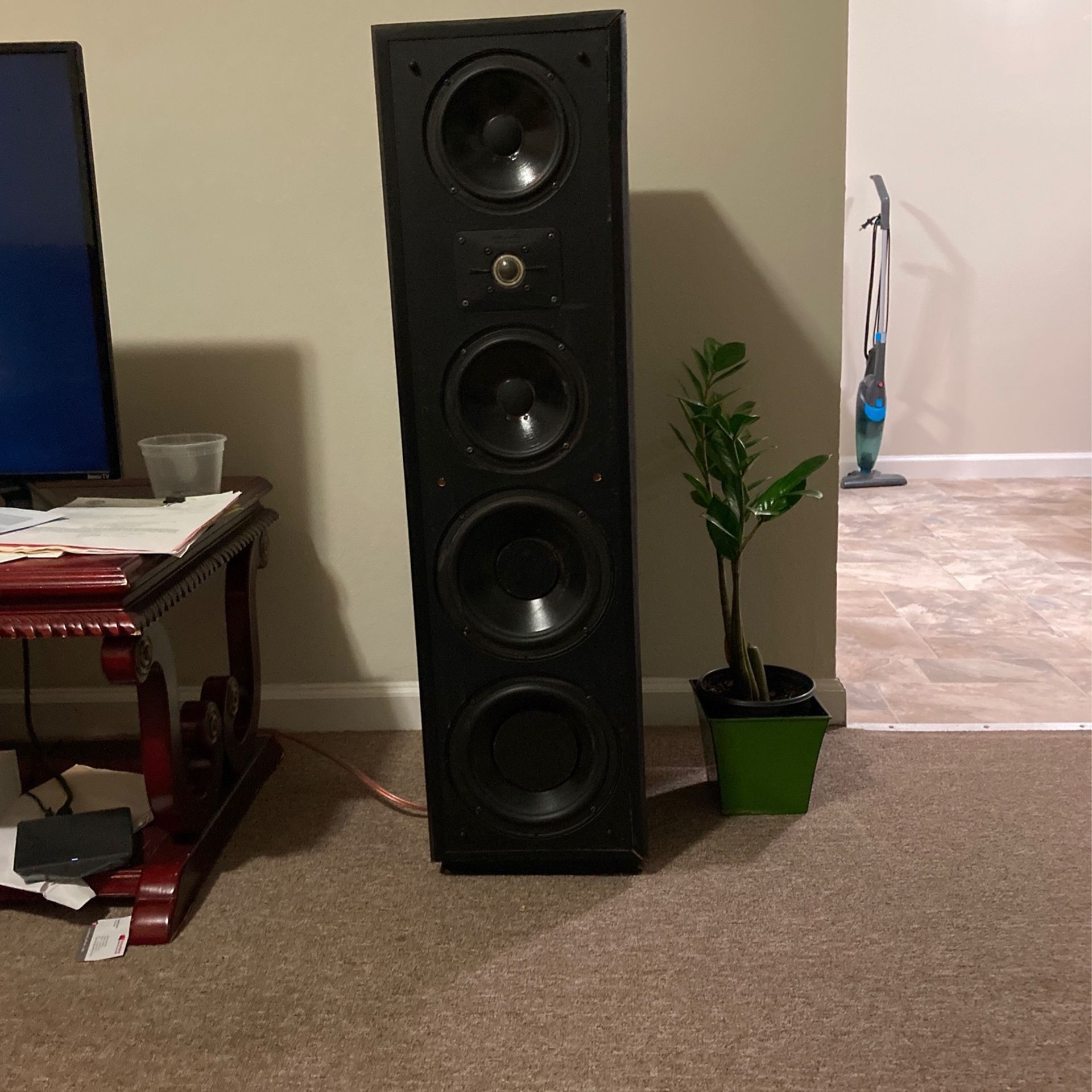 3.5 Feet Tall Polk Audio Speakers