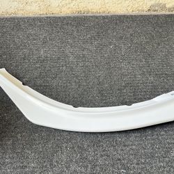 2009-2015 Lancer GT GTS RA-Style Painted White Front Spoiler Lip 3 Pcs Set