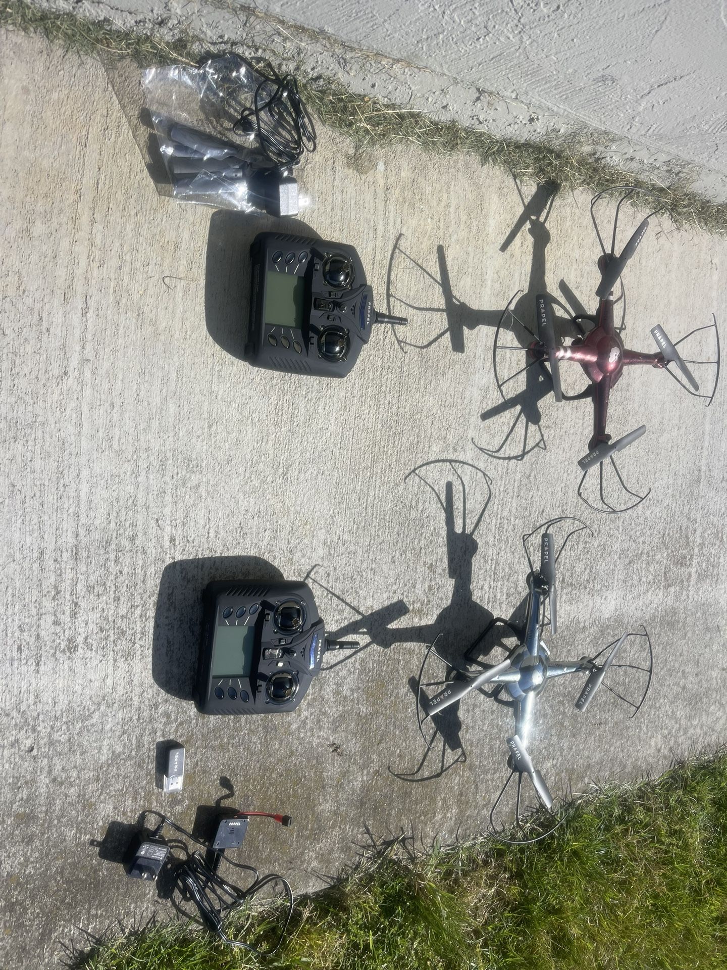 2 Drones With Cameras
