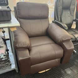 Massage Chair Sofa Brown Recliner Electric 