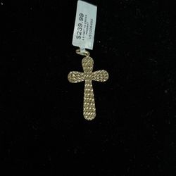 14KT Gold Cross Pendant