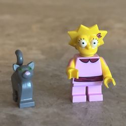 LEGO Simpsons Lisa Simpson minifigure